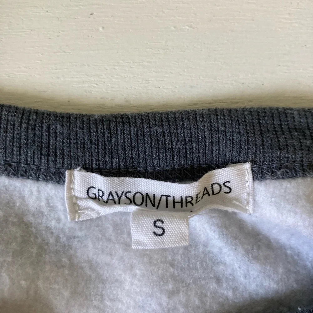 ❌SOLD Grayson Threads Gray Tie-dye Sweatshirt - Picture 5 of 5